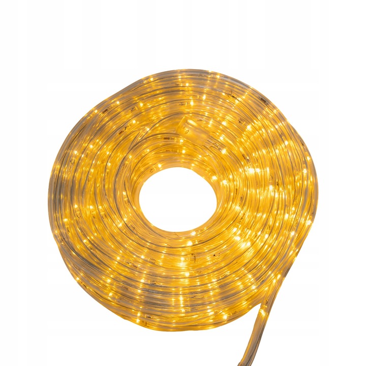 WĄŻ ŚWIETLNY ZEWNĘTRZNY 720LED LAMPKI OZDOBY ŚWIĄTECZNE 30m ZEW/WEW BALKON