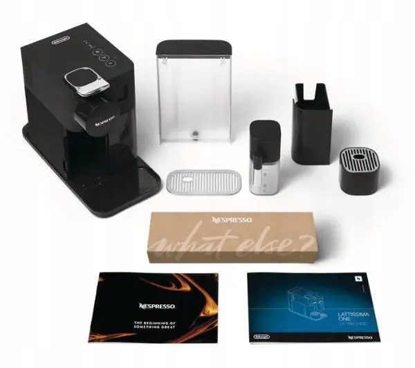 Ekspres kapsułkowy do kawy DeLonghi Lattissima One EN510.B 1450W 19 barów