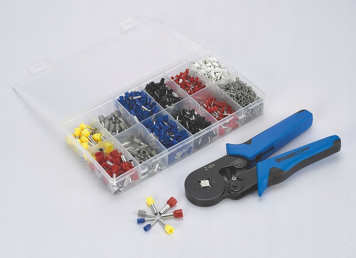 PRASKA ZACISKARKA DO TULEJEK 0,25-10 +TULEJKI 1200