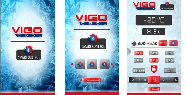 LODÓWKA KOMPRESOROWA TURYSTYCZNA 40L MARKI VIGO 12/24/230V BLUETOOTH