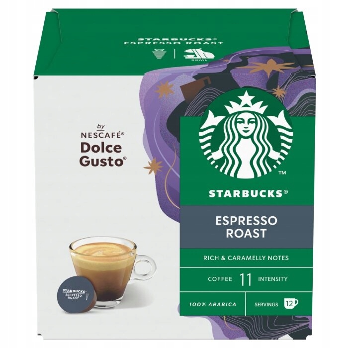 Kapsułki do Dolce Gusto Starbucks Espresso 3x12