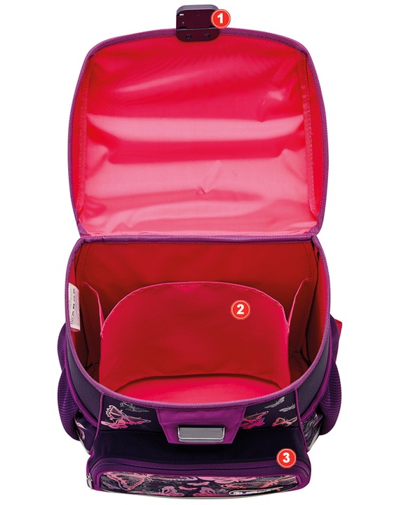 TORNISTER PLECAK SZKOLNY HERLITZ LOOP BUTTERFLIES