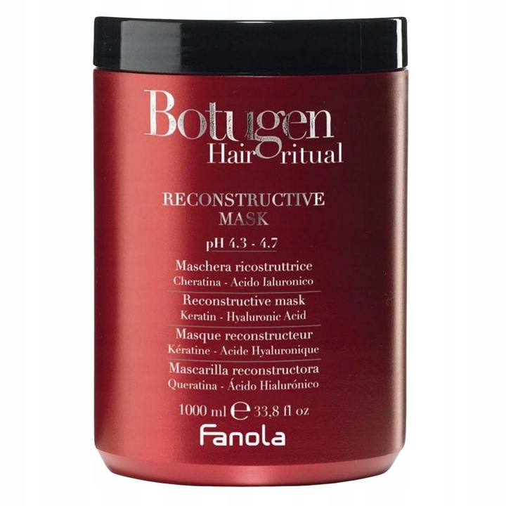 FANOLA BOTUGEN BOTOLIFE Rekonstruująca Odżywiająca Włosy Zniszczone 1000ml