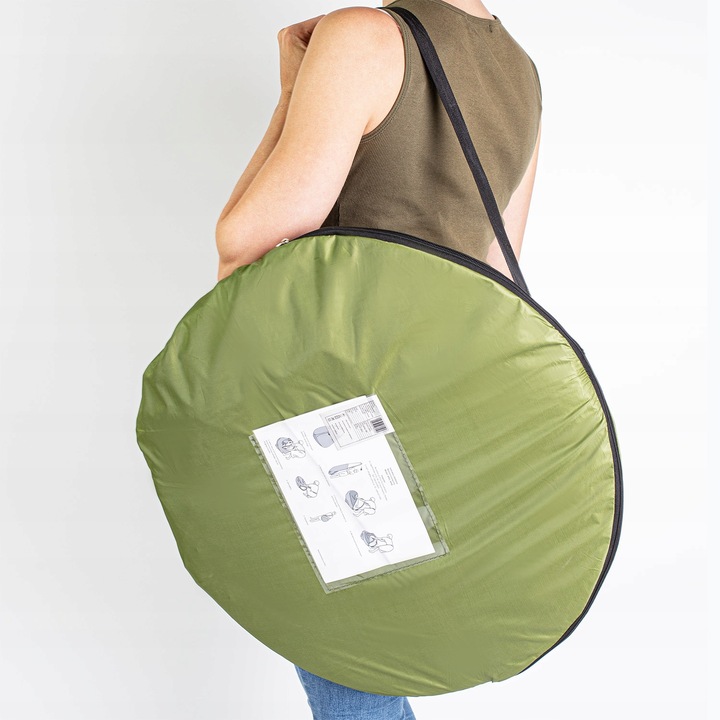 NAMIOT PRZEBIERALNIA PRYSZNIC WC TOALETA PRZENOŚNA PLAŻOWY KEMPINGOWY DUŻY