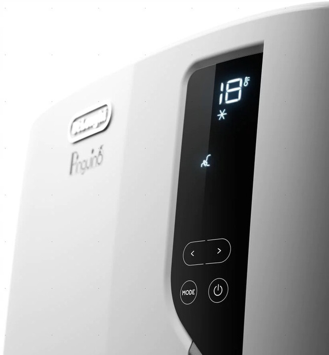 DELONGHI CICHY KLIMATYZATOR PRZENOŚNY PAC EL92 PINGUINO SILENT 2500W PILOT