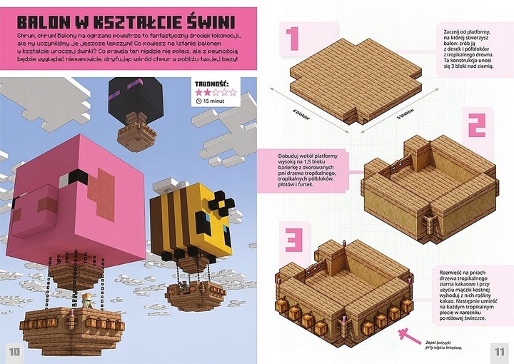 Książka Minecraft Superkompaktowe konstrukcje