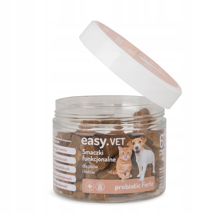PROBIOTYK, smaczki funkcjonalne dla psa i kota, 60szt., probiotic Forte