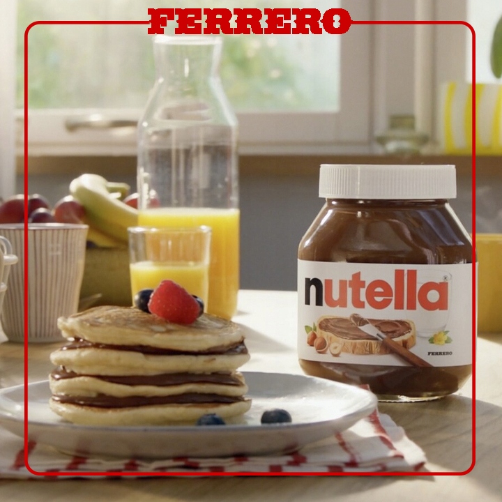 Pakiet 3 szt FERRERO KREM DO SMAROWANIA NUTELLA 350G