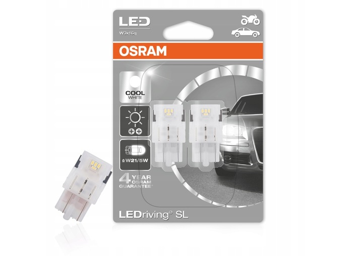 Osram żarówka Led Premium New W21/5W 6000K