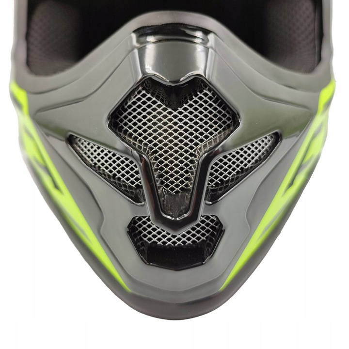 KASK CROSSOWY ENDURO NA CROSSA QUADA MOTOR ROWER LEKKI NA PREZENT ZESTAW S