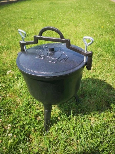 KOCIOŁEK ŻELIWNY MYŚLIWSKI GAR BLUMMENFELD 4L