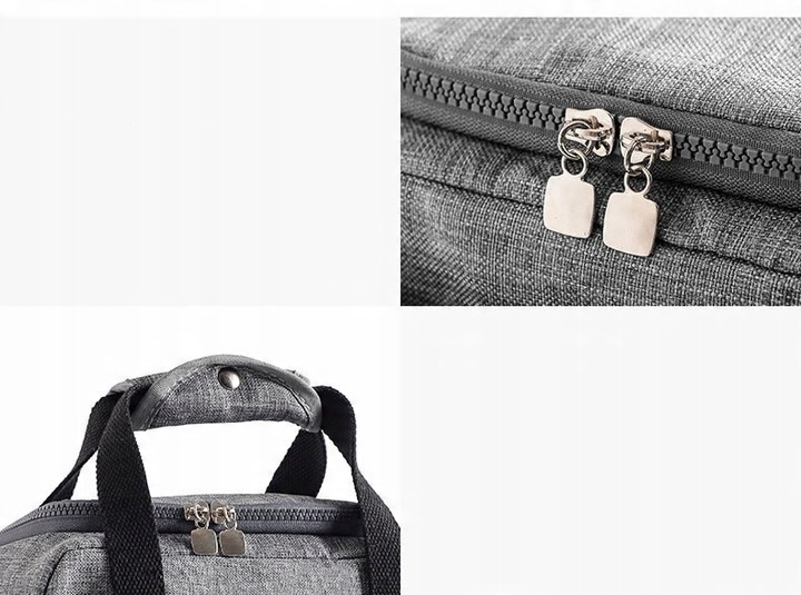 TORBA TERMICZNA ŚNIADANIOWA LUNCH BOX IZOLACYJNA niebieska