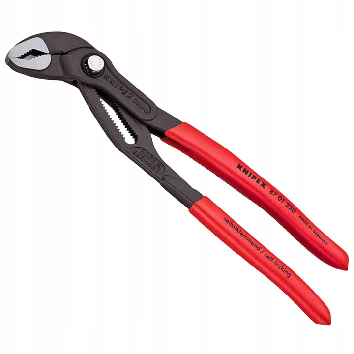 Szczypce do rur klucz nastawne do nakrętek dł. 250mm Cobra KNIPEX 87 01 250