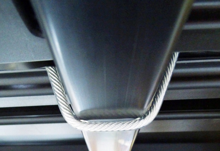 4x UNIWERSALNE MOCOWANIE CYBANT DO BOXA FLEXI FIT za pomocą linek stalowych