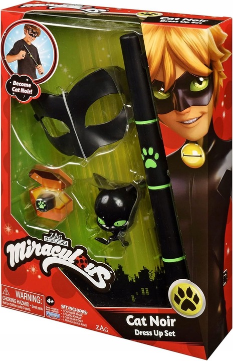 MIRACULOUS HEROEZ ROLE PLAY SET - CAT NOIR