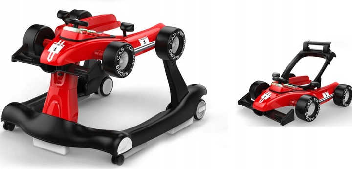 Chodzik SUN BABY Formuła 1 3w1 B01.024.0.1 Czerwony