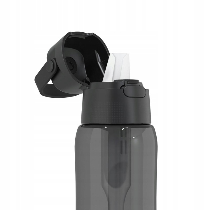 Butelka filtrująca Dafi SOLID Czarna barwiona 0,5l z 1 filtrem węglowym