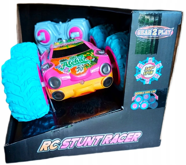 SAMOCHÓD ZDALNIE STEROWANY AUTO OBROTOWE 360 2,4Ghz DLA DZIECKA PREZENT