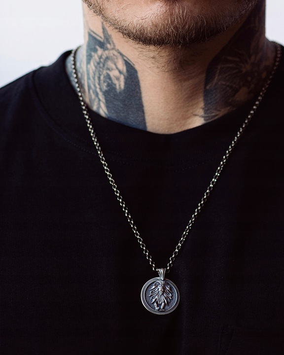 Srebrny wisiorek Znak zodiaku - STRZELEC Zawieszka Męska Srebro Próba 925