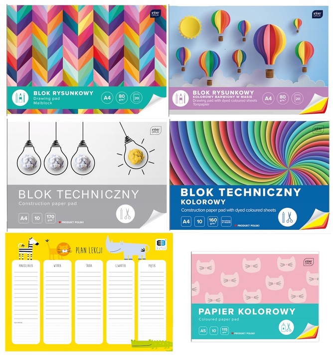 BEBE INTERDRUK DUŻA WYPRAWKA ZESTAW DO SZKOŁY XXL 1-3 + GRATIS 26 ELEMENTÓW