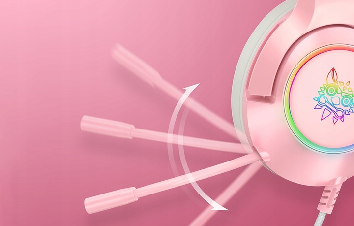 ONIKUMA K9 PRZEWODOWE SŁUCHAWKI GAMINGOWE NAUSZNE RGB Z MIKROFONEM