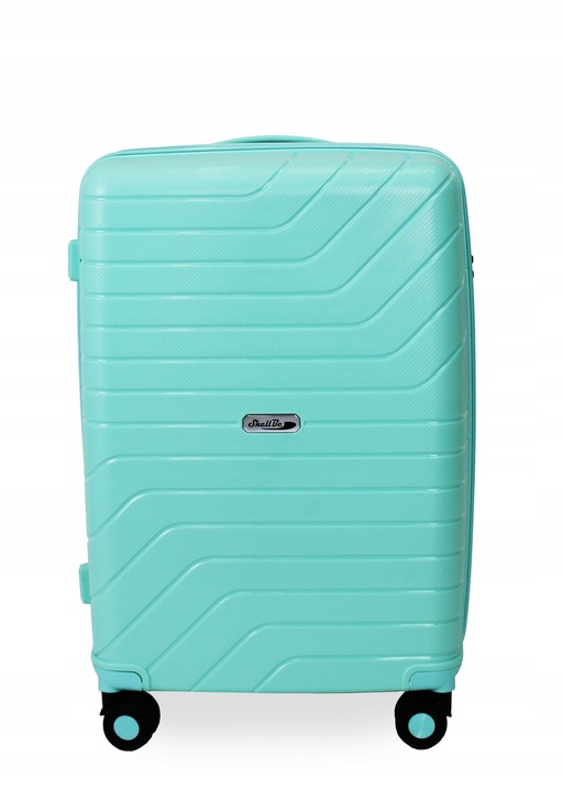 LEKKA WALIZKA PODRÓŻNA PP WYTRZYMAŁA XL MOCNA ŚREDNIA WALIZKA ALUMINIUM