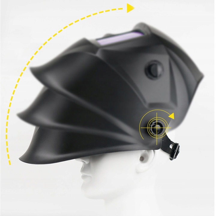 Przyłbica automatyczna Ideal ADF-1900 BLACK MIG MMA TIG SZLIFOWANIE