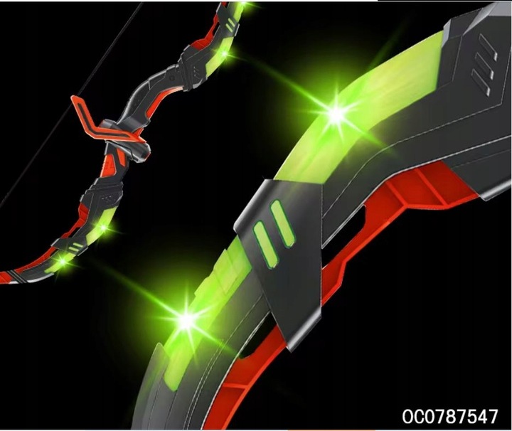 DUŻY ŁUK LED ŚWIECĄCY STRZAŁY TARCZA KOŁCZAN BEZPIECZNY ZESTAW STRZELECKI