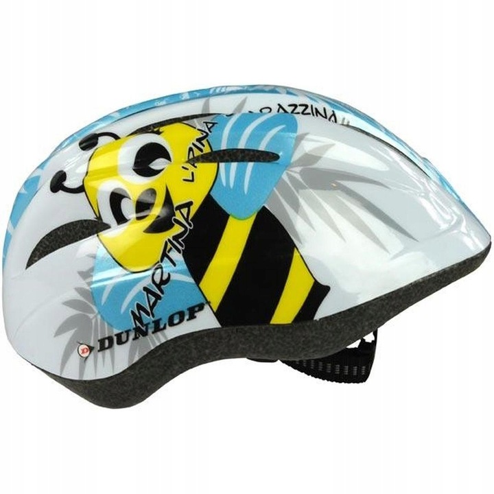 KASK ROWEROWY DZIECIĘCY REGULOWANY DUNLOP R. (48-52CM ) - BEE