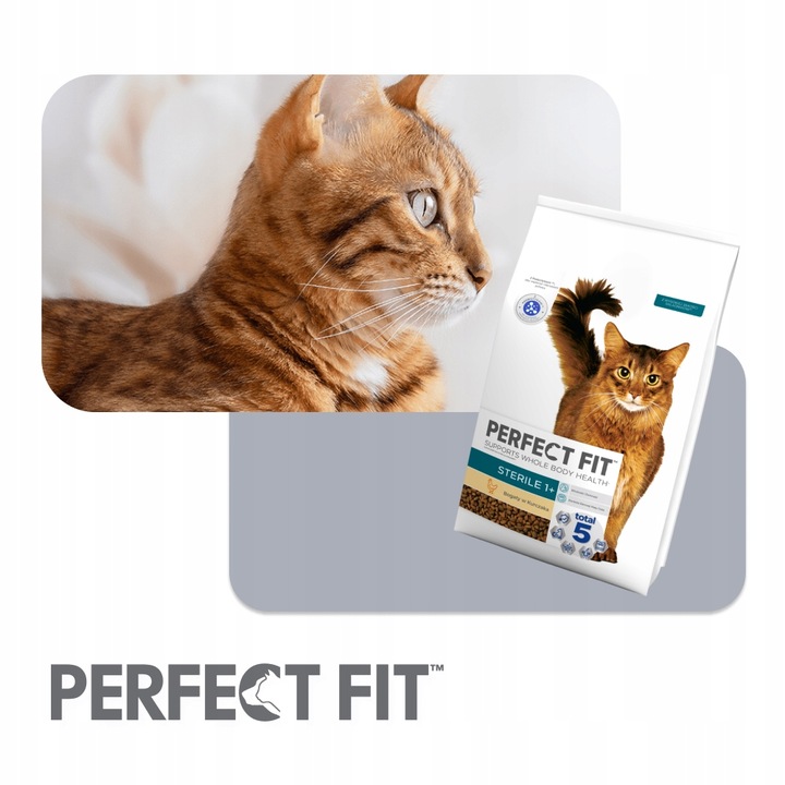 SUCHA KARMA PERFECT FIT STERILE 1+ DLA STERYLIZOWANYCH KOTÓW 7KG