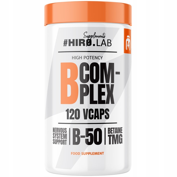 WITAMINA B COMPLEX KOMPLEKS B12 B6 B1 B3 B2 B-50 B-COMPLEX METHYL 120 HIRO