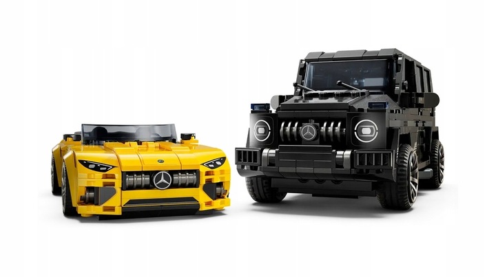 LEGO SPEED 10+ AUTO MERCEDES DWA SAMOCHODY MERCEDES AMG G63 I SL63 76924