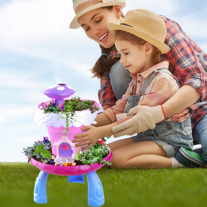 MAGICZNY OGRÓD UPRAWA ROŚLIN DOMEK KWIATÓW OGRÓDEK WRÓŻEK NÓŻKI ŚWIECI GRA