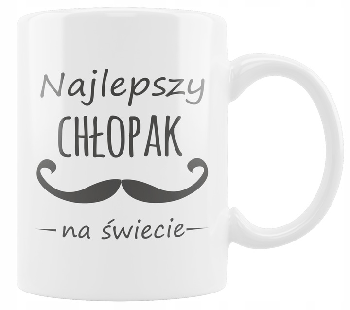 ZESTAW DLA CHŁOPAKA NIEGO KUBEK OTWIERACZ PREZENT NA WALENTYNKI W PUDEŁKU