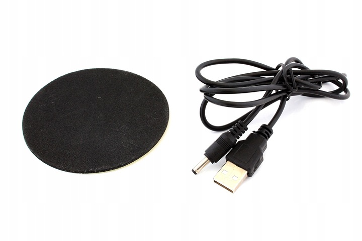 WENTYLATOR KOLUMNOWY BIURKOWY STOJĄCY OSCYLACJA KLIMA USB 3W CZARNY