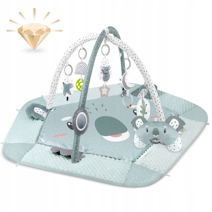 MATA EDUKACYJNA INTERAKTYWNA DWUSTRONNA SKŁADANA XXL 5w1 NUKIDO PODUSZKA