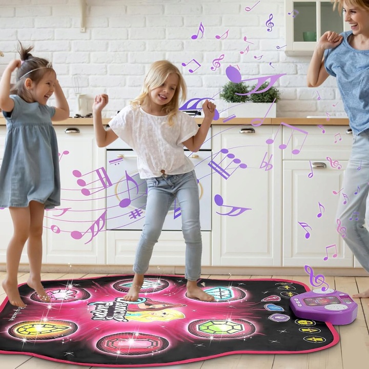 MATA DO TAŃCA ELEKTRONIKA Z MUZYKĄ BLUETOOTH DLA DZIECI PREZENT URODZINOWY