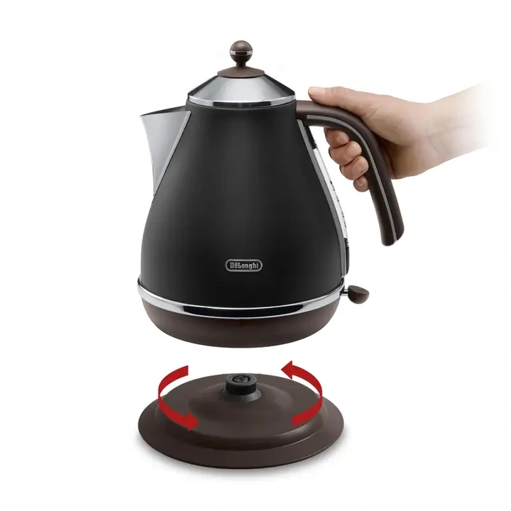 Czajnik elektryczny De'Longhi KBOV 2001.BK 2000 W 1,7 l czarny