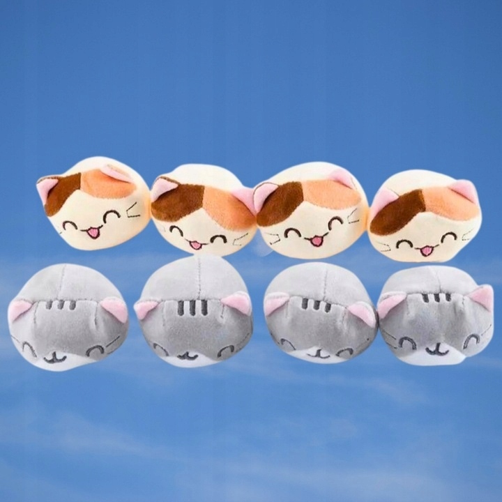 PODUSZKA PUDDING Z MASKOTKAMI DO RZUCANIA DUŻA XXL 45 cm kot przytualnka