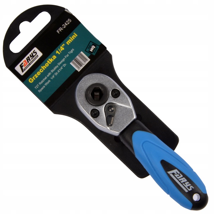 Grzechotka 1/4" Mini do bitów i nasadek