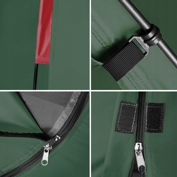 Namiot Kempingowy Turystyczny 3 Osobowy Filtr UV + Przedsionek Nils Camp