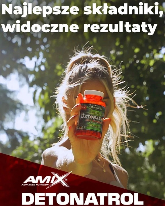 TERMOGENIK MOCNY SPALACZ TŁUSZCZU Fat Burner Amix Detonatrol na odchudzanie