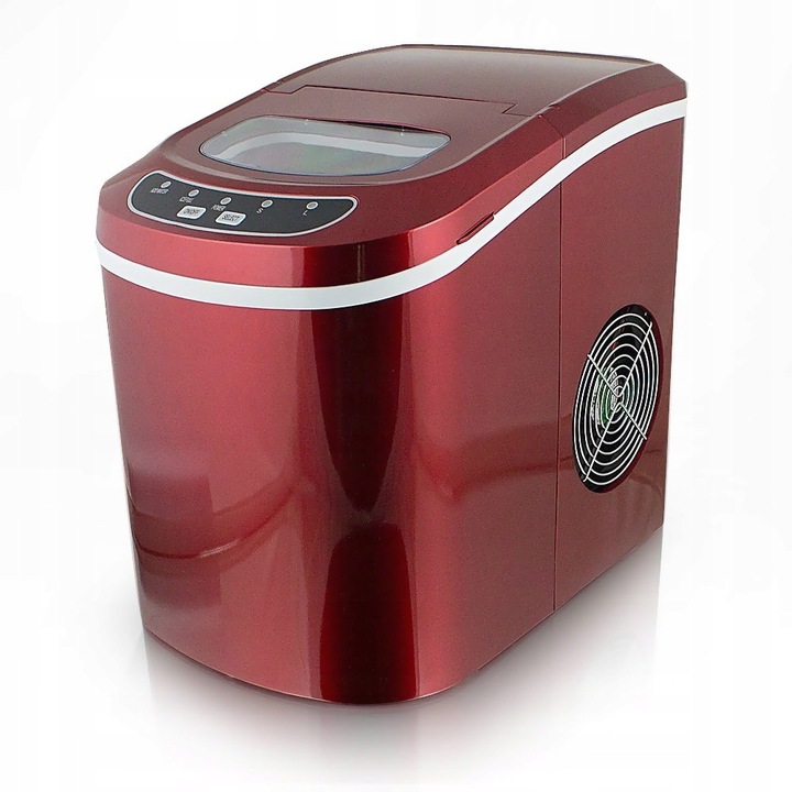 KOSTKARKA CZERWONA MASZYNKA DO LODU DOMOWA