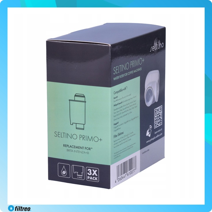Wkład filtrujący Seltino Primo Plus x3 zamiennik do Brita Intenza+ CA6702