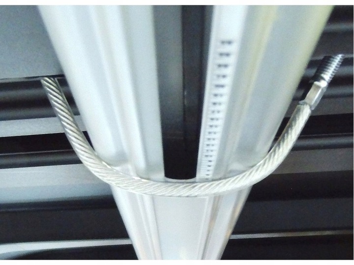 4x UNIWERSALNE MOCOWANIE CYBANT DO BOXA FLEXI FIT za pomocą linek stalowych