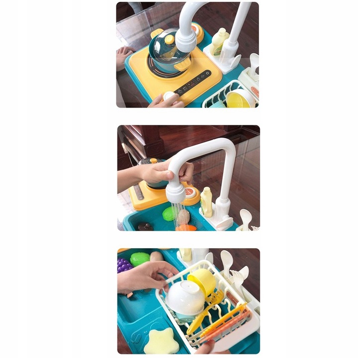 ZLEWOZMYWAK DLA DZIECI ELEKTRYCZNY AKCESORIA OBIEG WODY 31akc MATADI