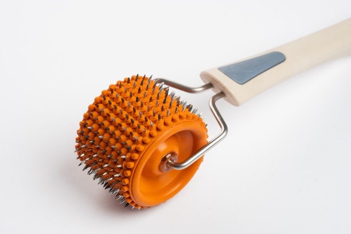 NOWOŚĆ !!! IGŁY POKRYTE SREBREM Wałek do twarzy 3,5 BEZ NIKLU !!! LYAPKO !!