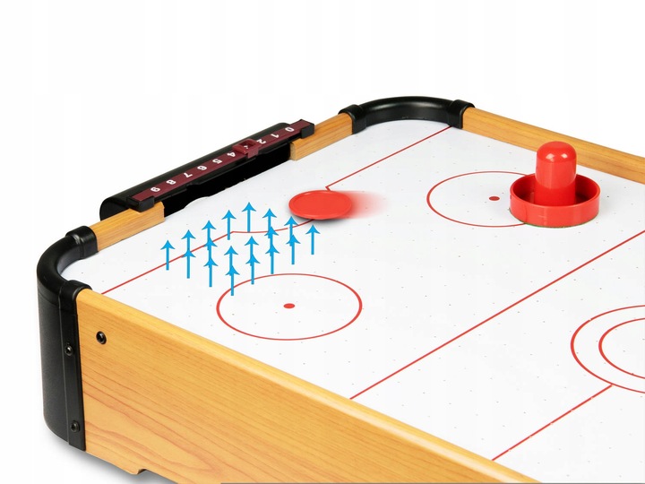 CYMBERGAJ STÓŁ do GRY AIR HOCKEY POWIETRZNY HOKEJ DLA DZIECI GRA NEO-SPORT