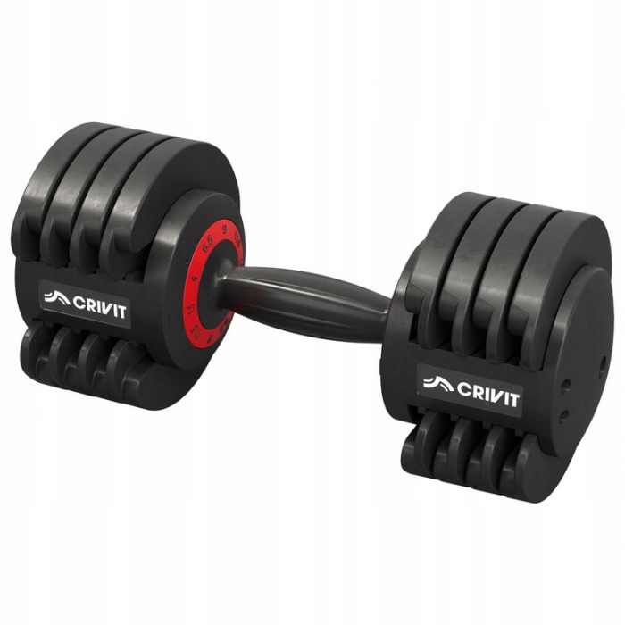 Hantle Regulowane Crivit ZESTAW 1 - 11,5kg Możliwość Regulacji Obciążenia