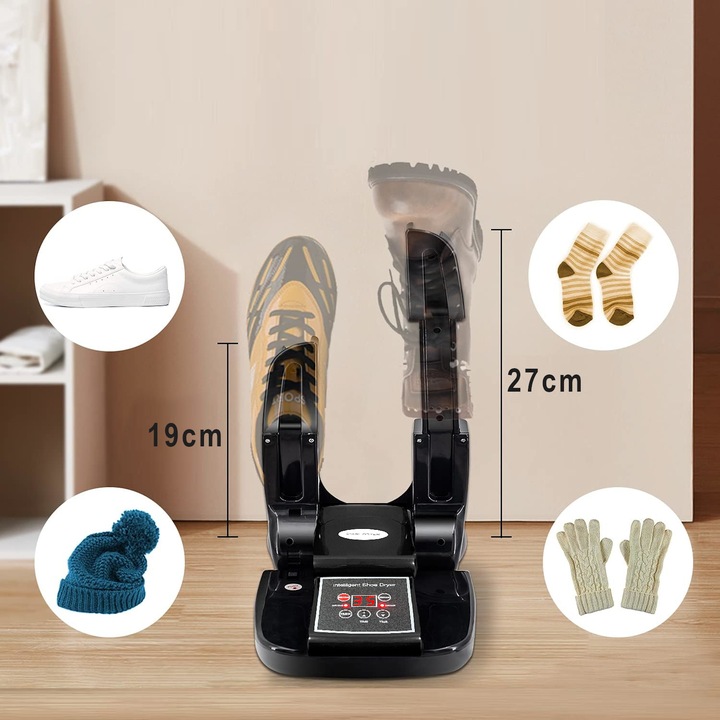 Suszarka do butów Z OZONEM funkcja STERYLIZACJI DUŻA MOCNA WYDAJNA timer